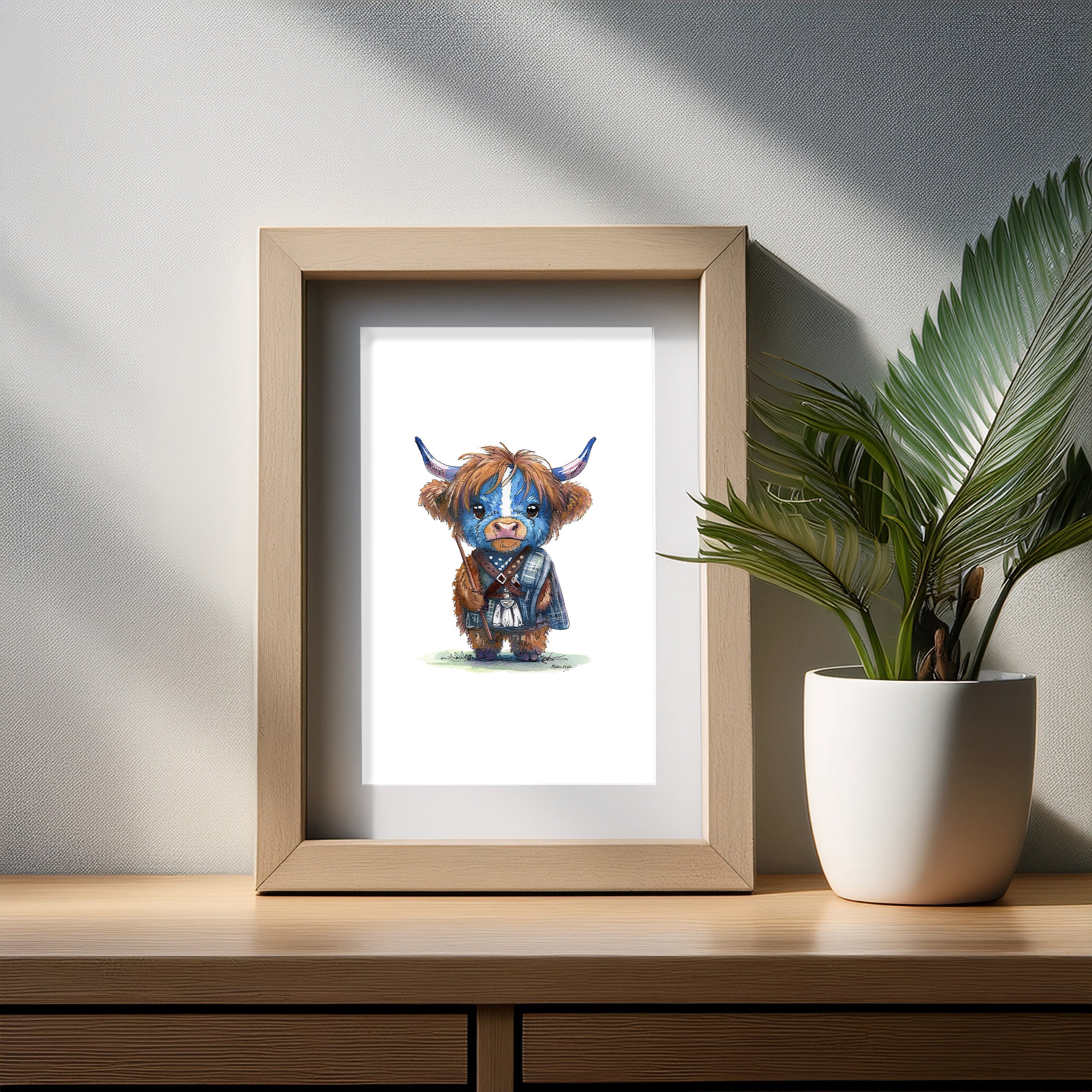 Wee Wallace Art Print