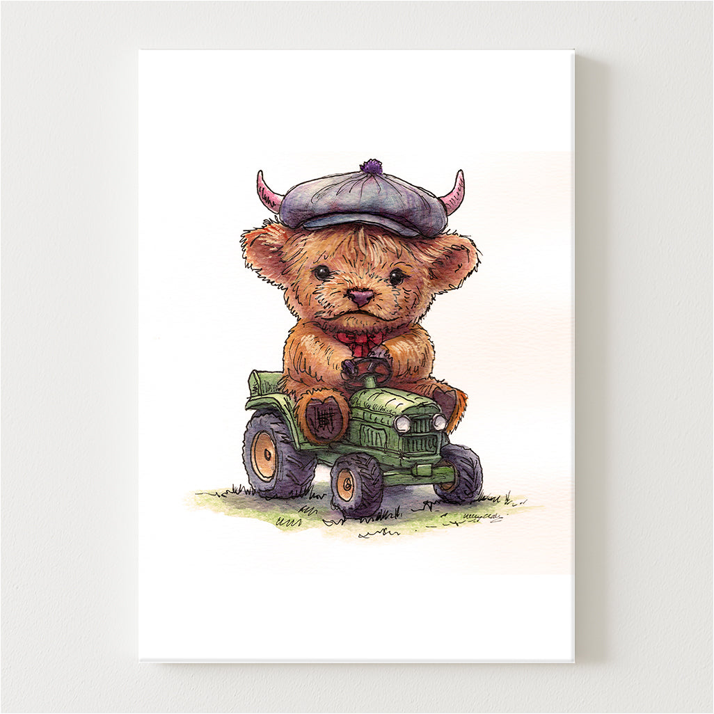 Wee Young Farmer Canvas