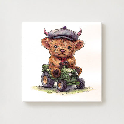 Wee Young Farmer Canvas