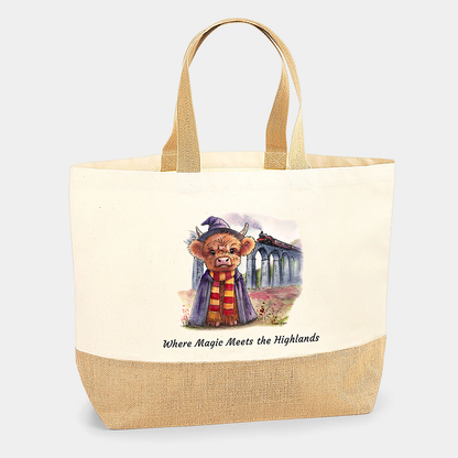 Where Magic Meets the Highlands Tote Bag