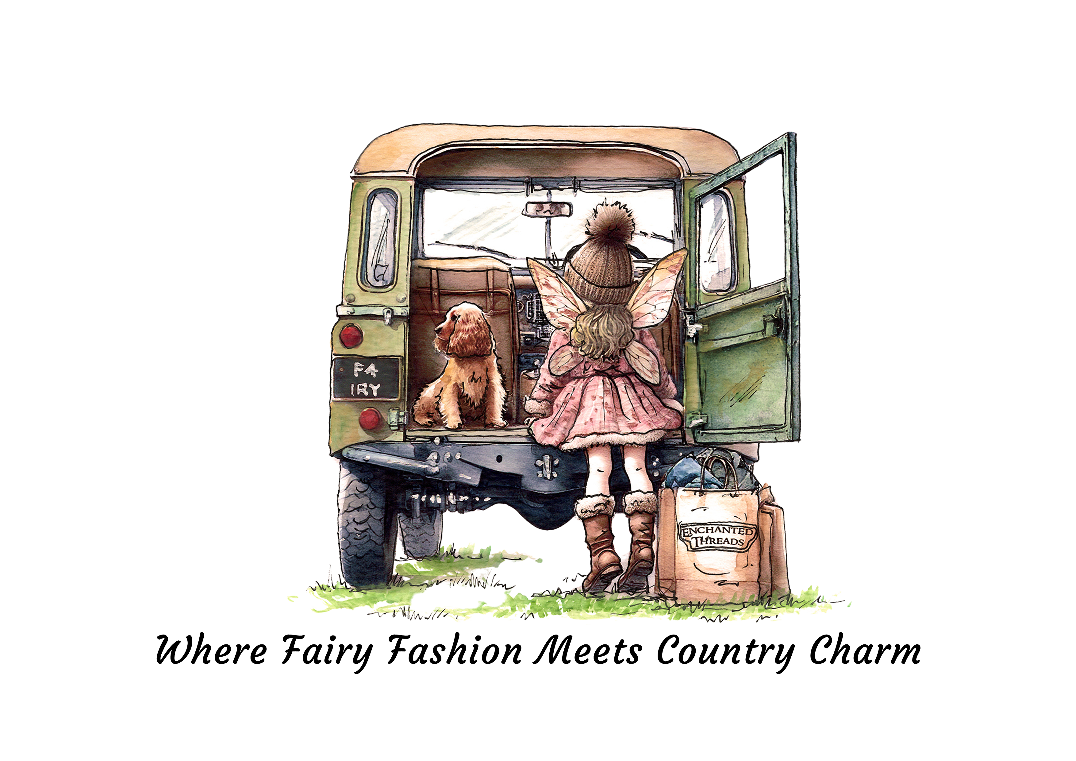 Where Fairy Fashion Meets Country Charm Tote Bag