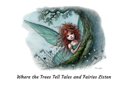 Where the Trees Tell Tales and the Fairies Listen Tote Bag