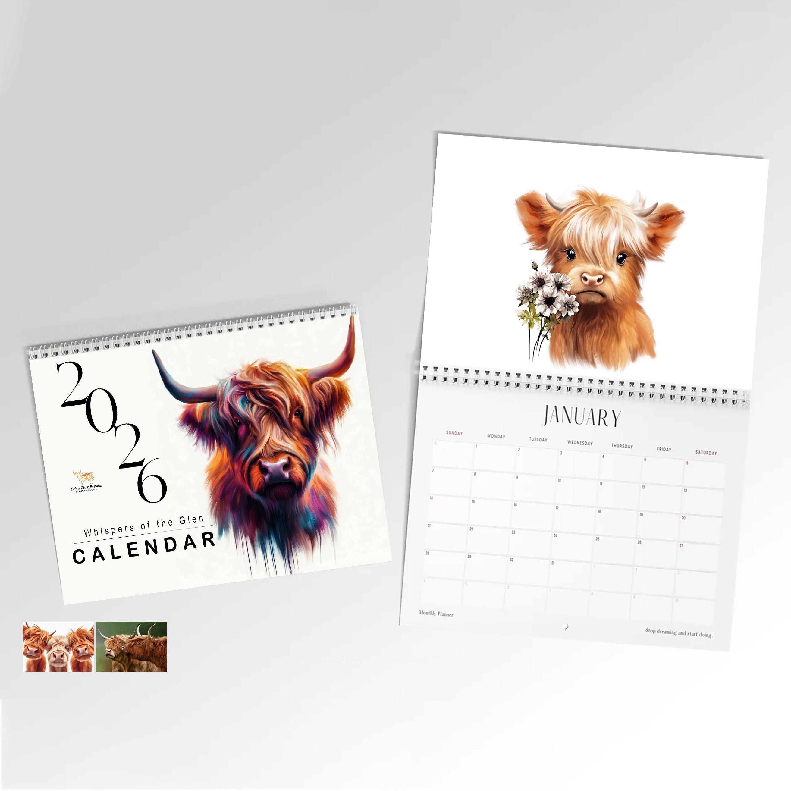 Whispers of the Glen 2026 Calendar