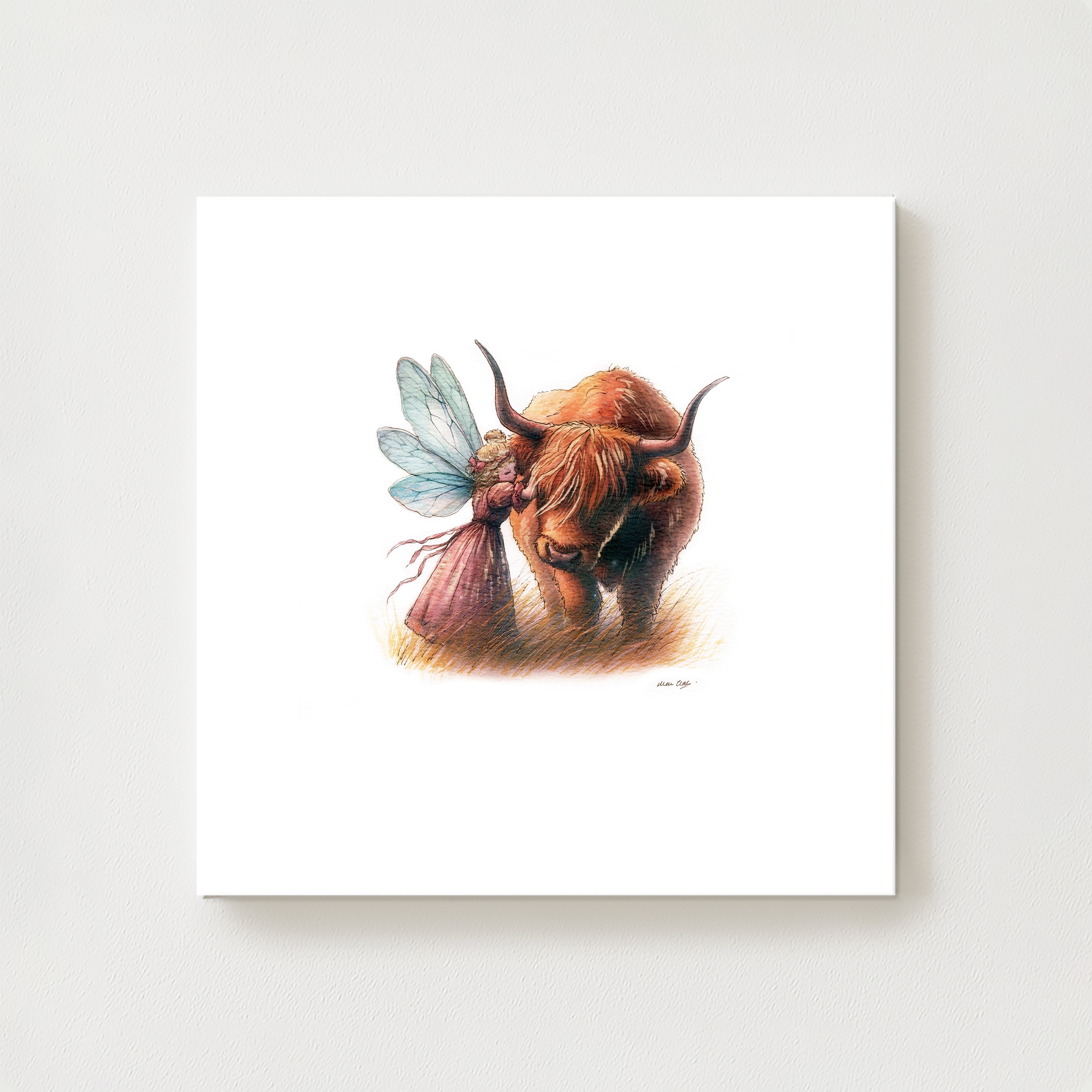 Whispered Secret Canvas