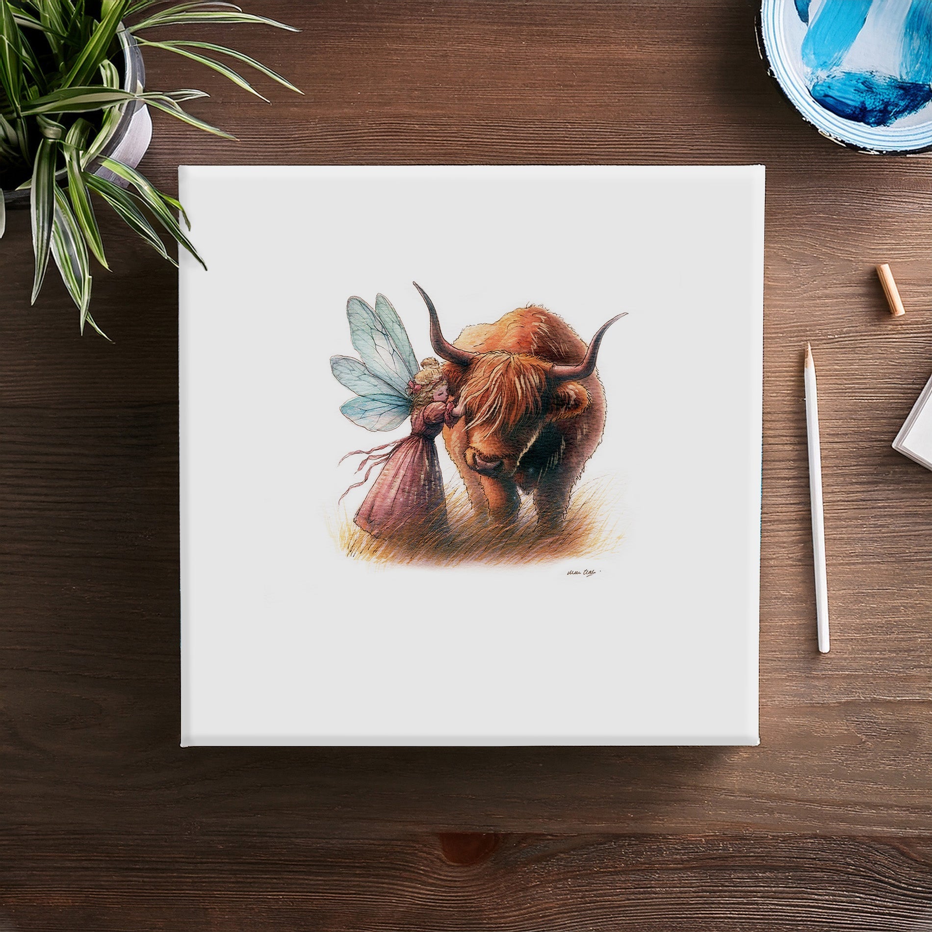 Whispered Secret Canvas