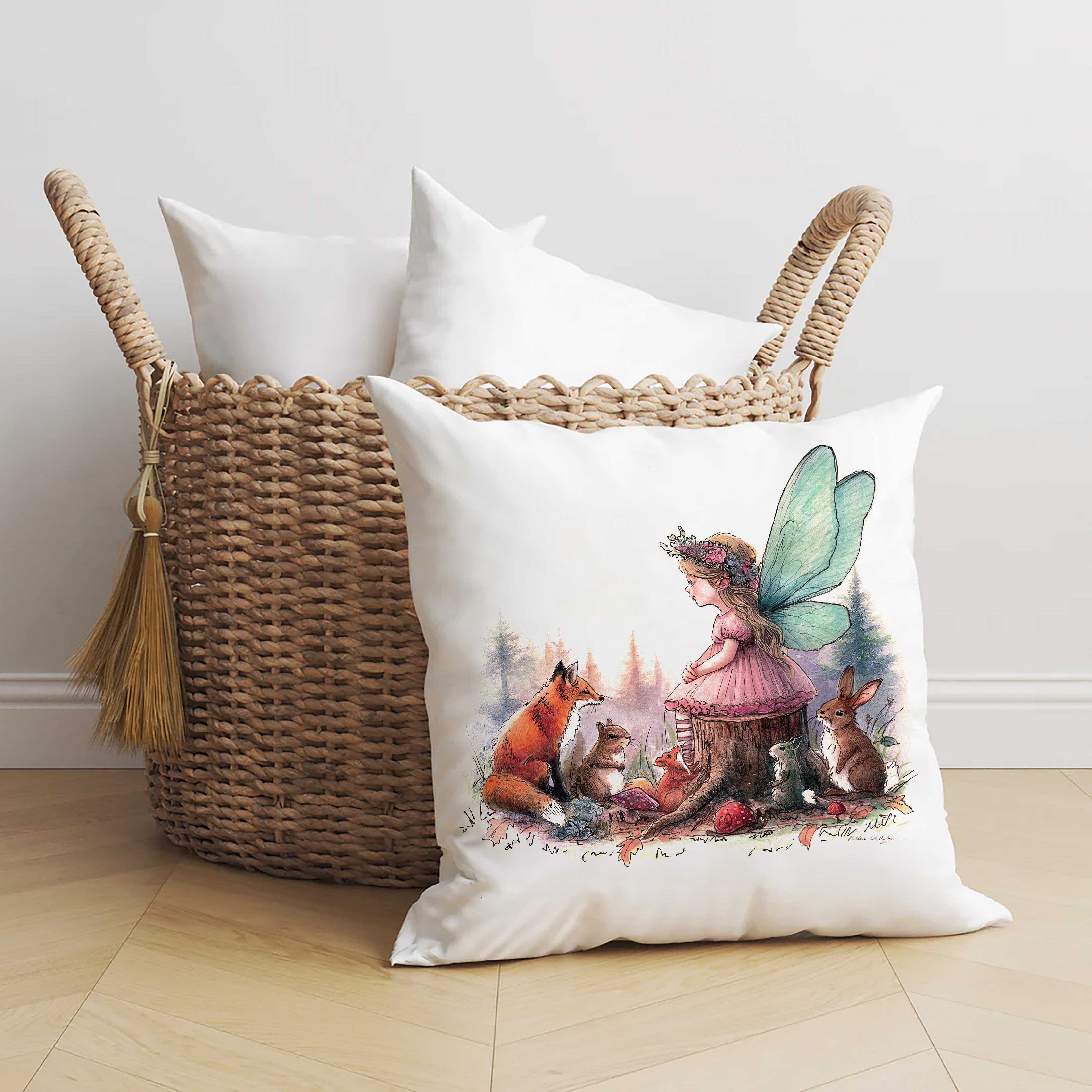 Whispers of the Woodland Cushion