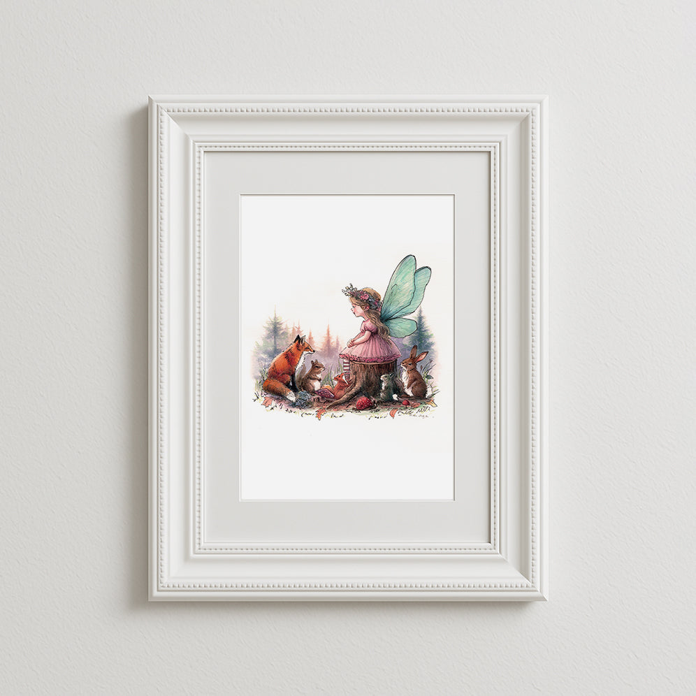 Whispers of the Woodland Art Print