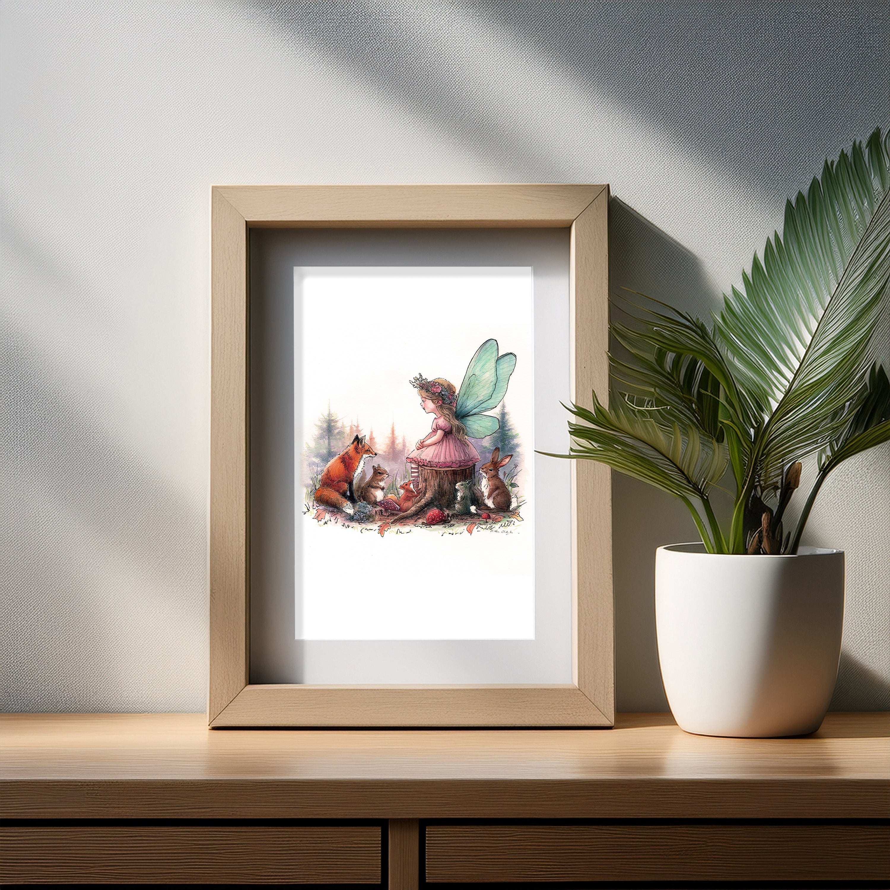 Whispers of the Woodland Art Print