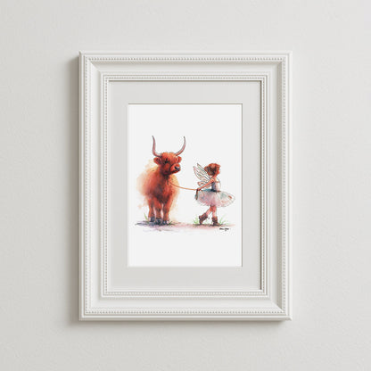 Willful Fairy Art Print