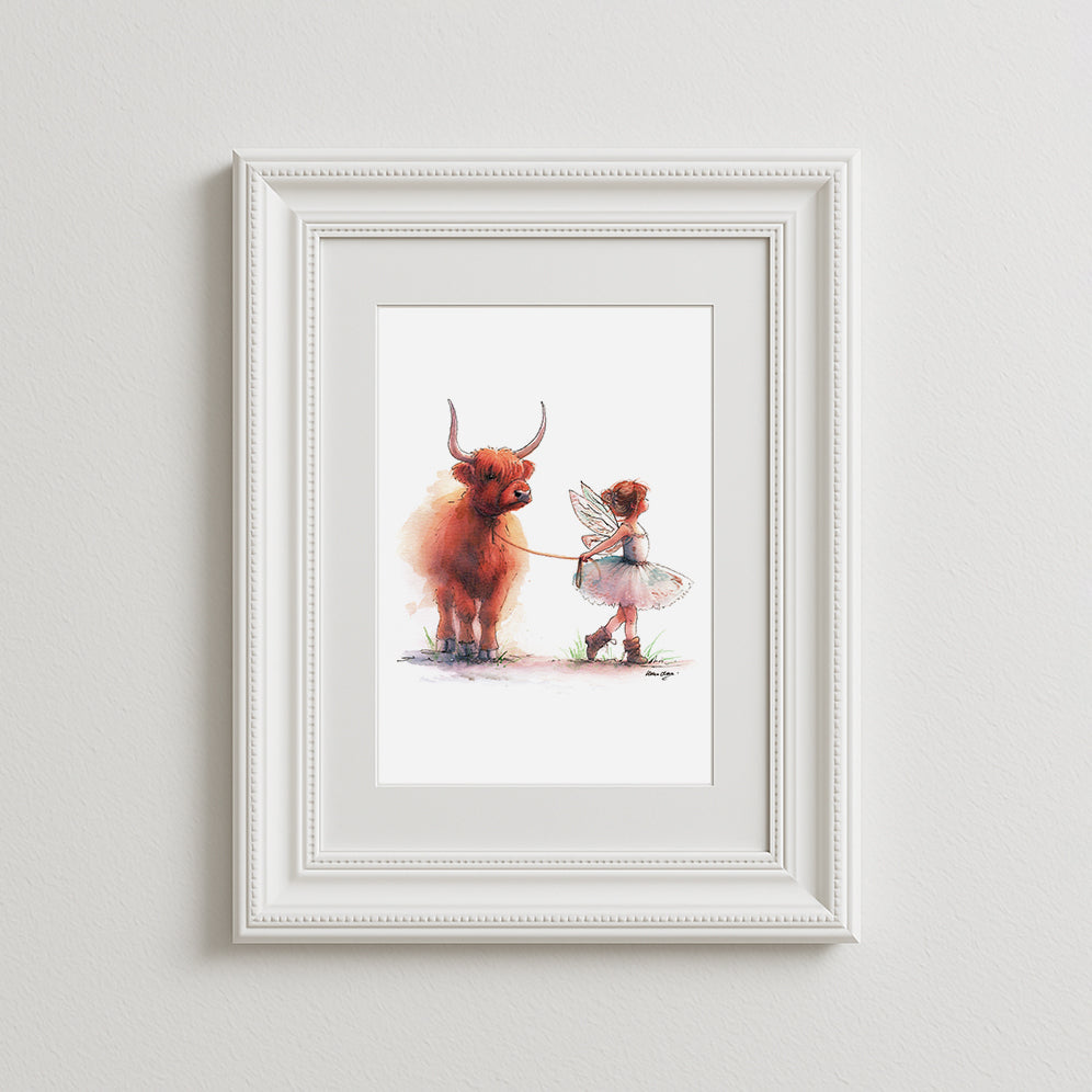 Willful Fairy Art Print