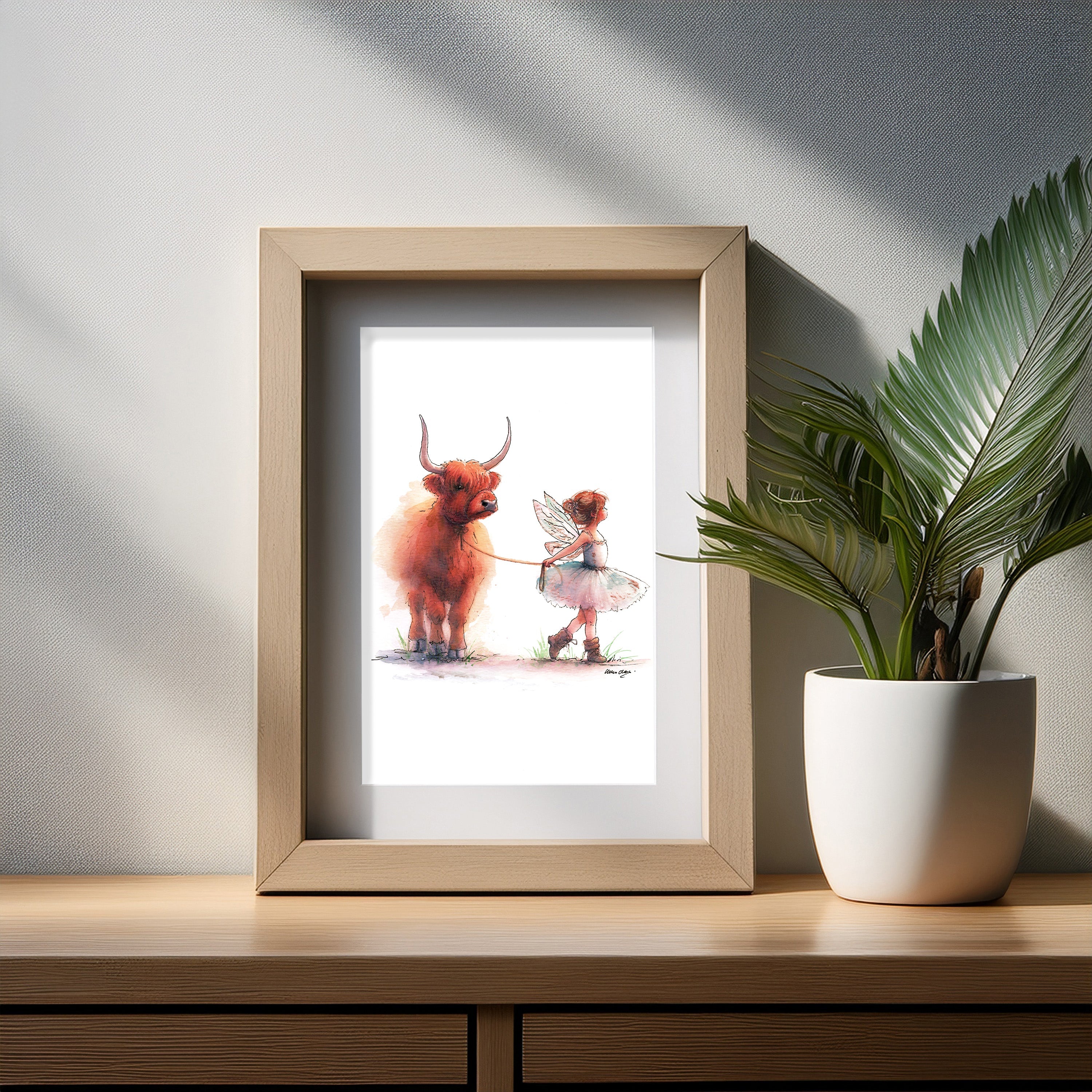 Willful Fairy Art Print