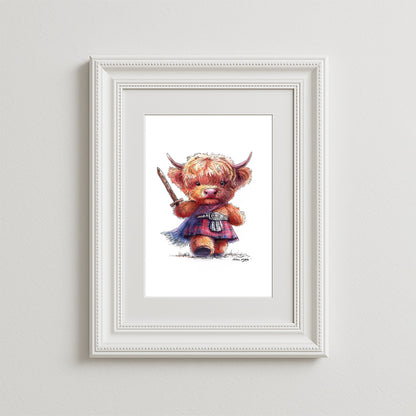 Wee William Art Print