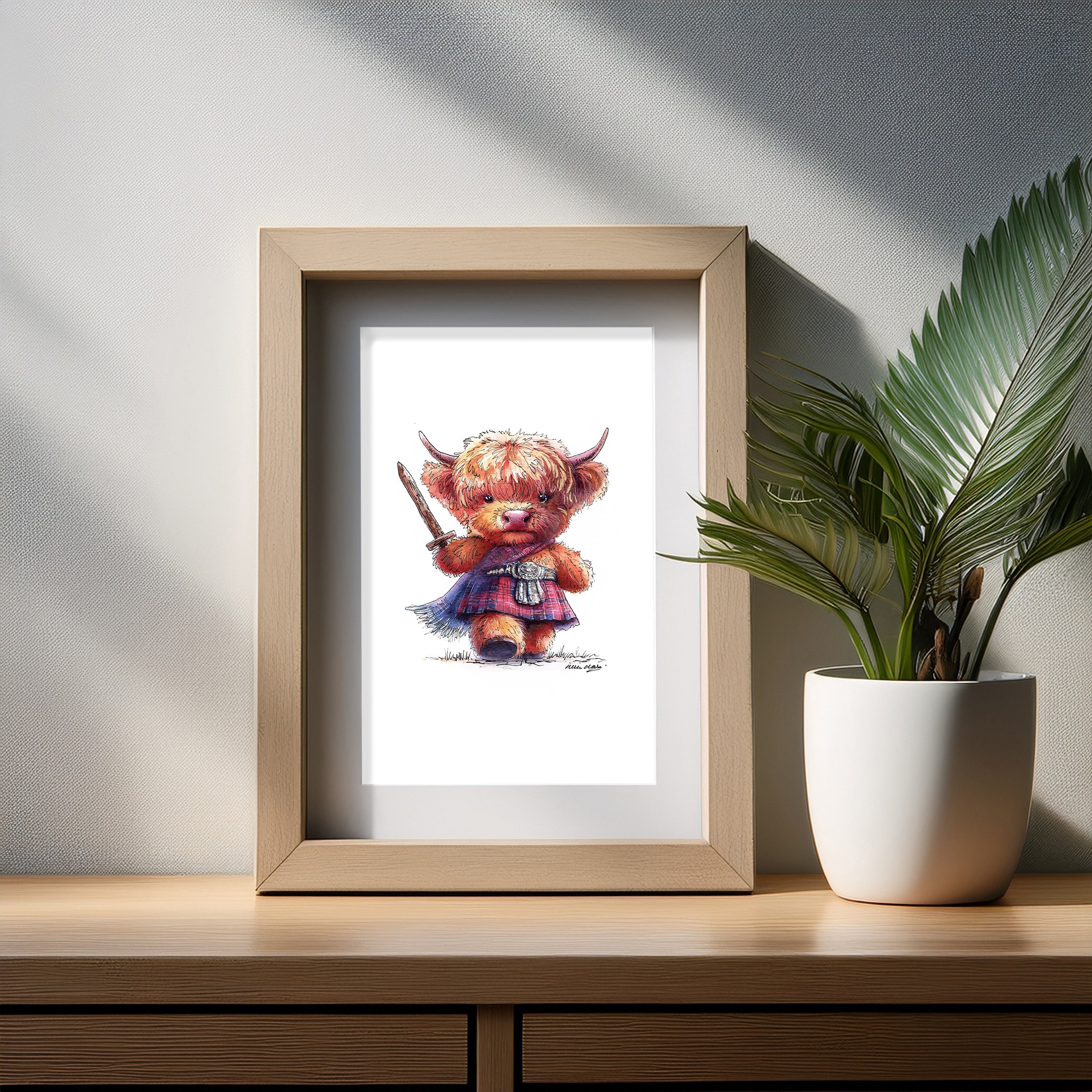 Wee William Art Print