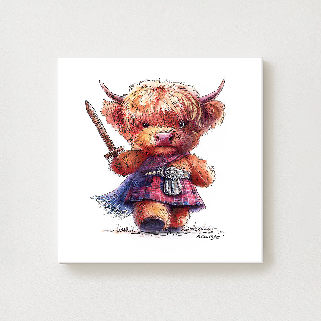 Wee William Canvas