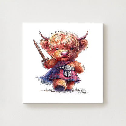 Wee William Canvas
