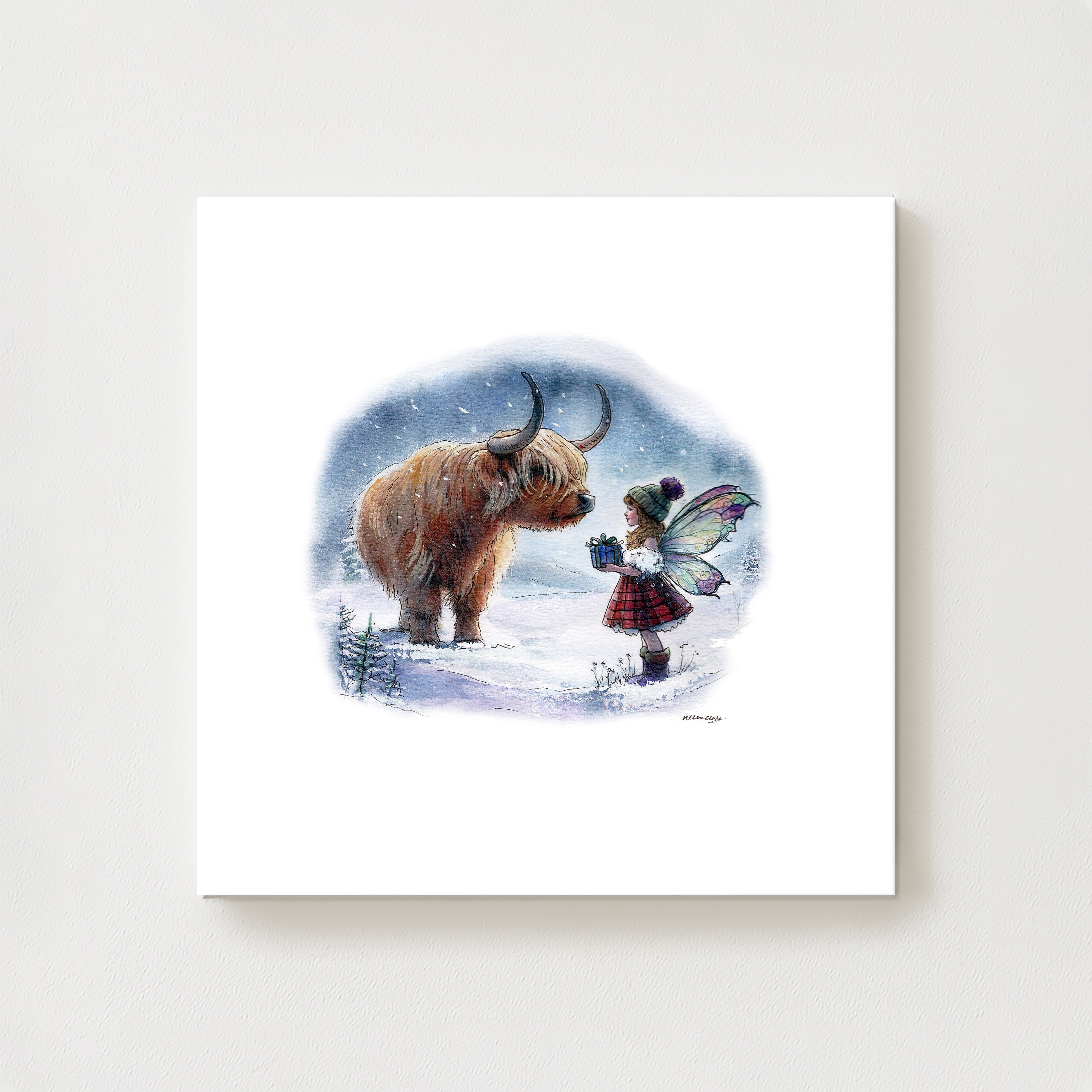 Winters Gift Canvas