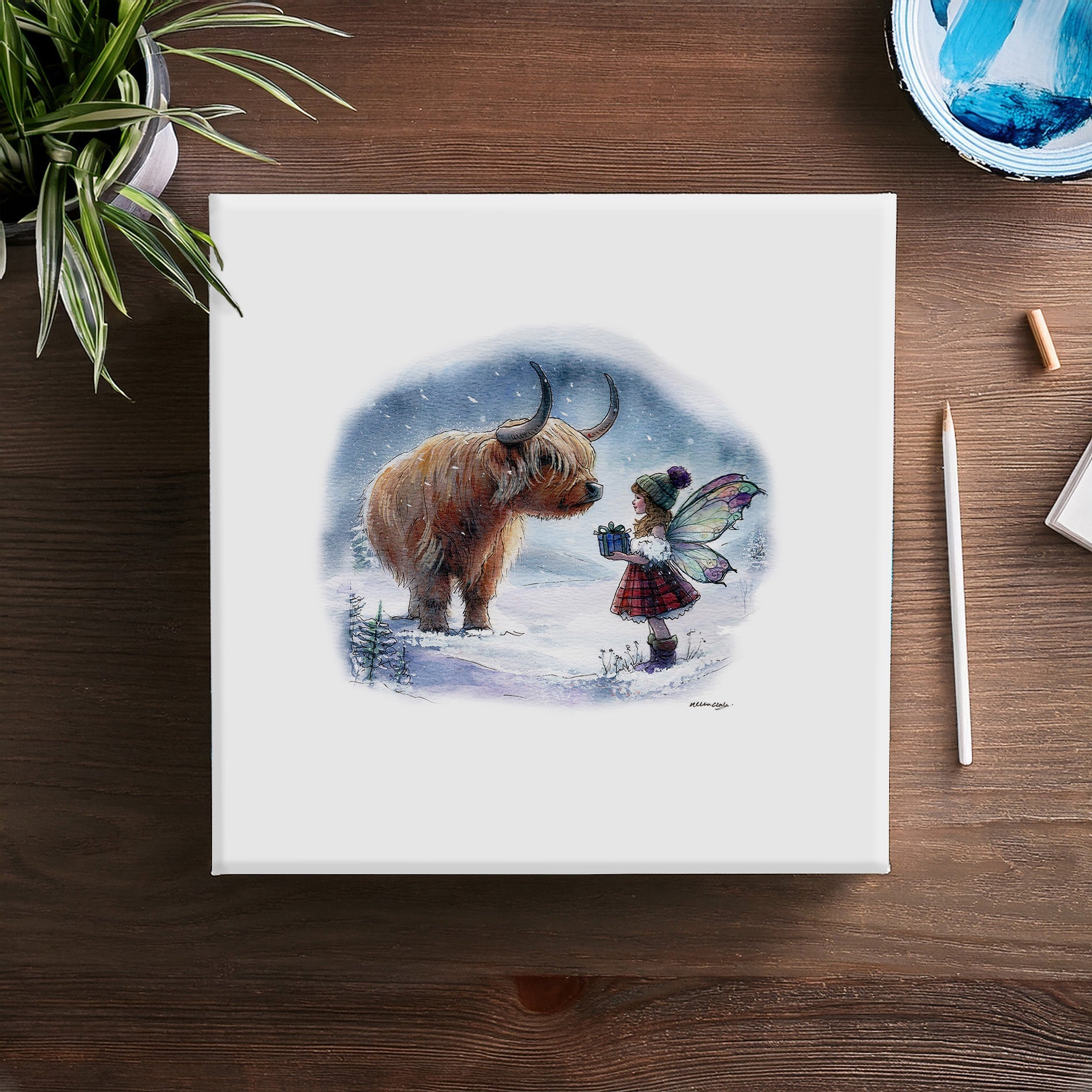 Winters Gift Canvas