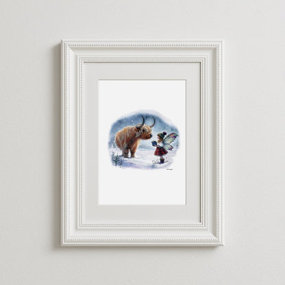 Winters Gift Art Print
