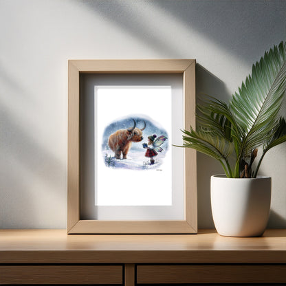 Winters Gift Art Print