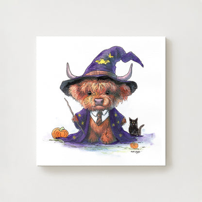 Wizardly Wee Highlander Canvas