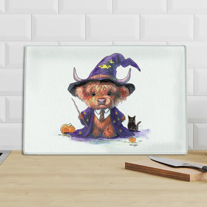 Wizardly Wee Highlander Chopping Board