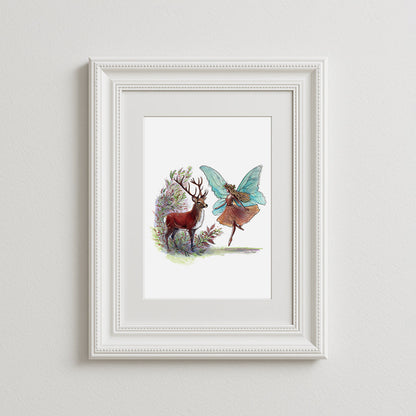 Woodland Majesty Art Print