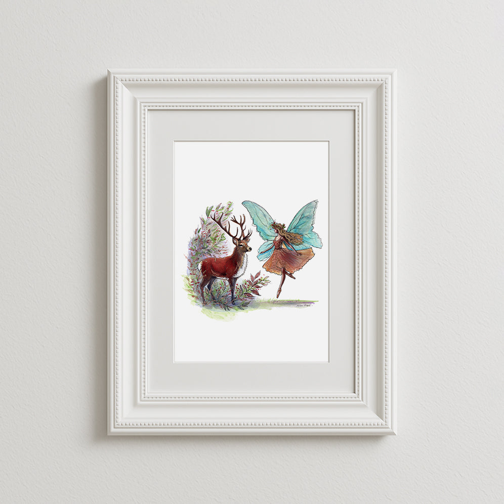 Woodland Majesty Art Print