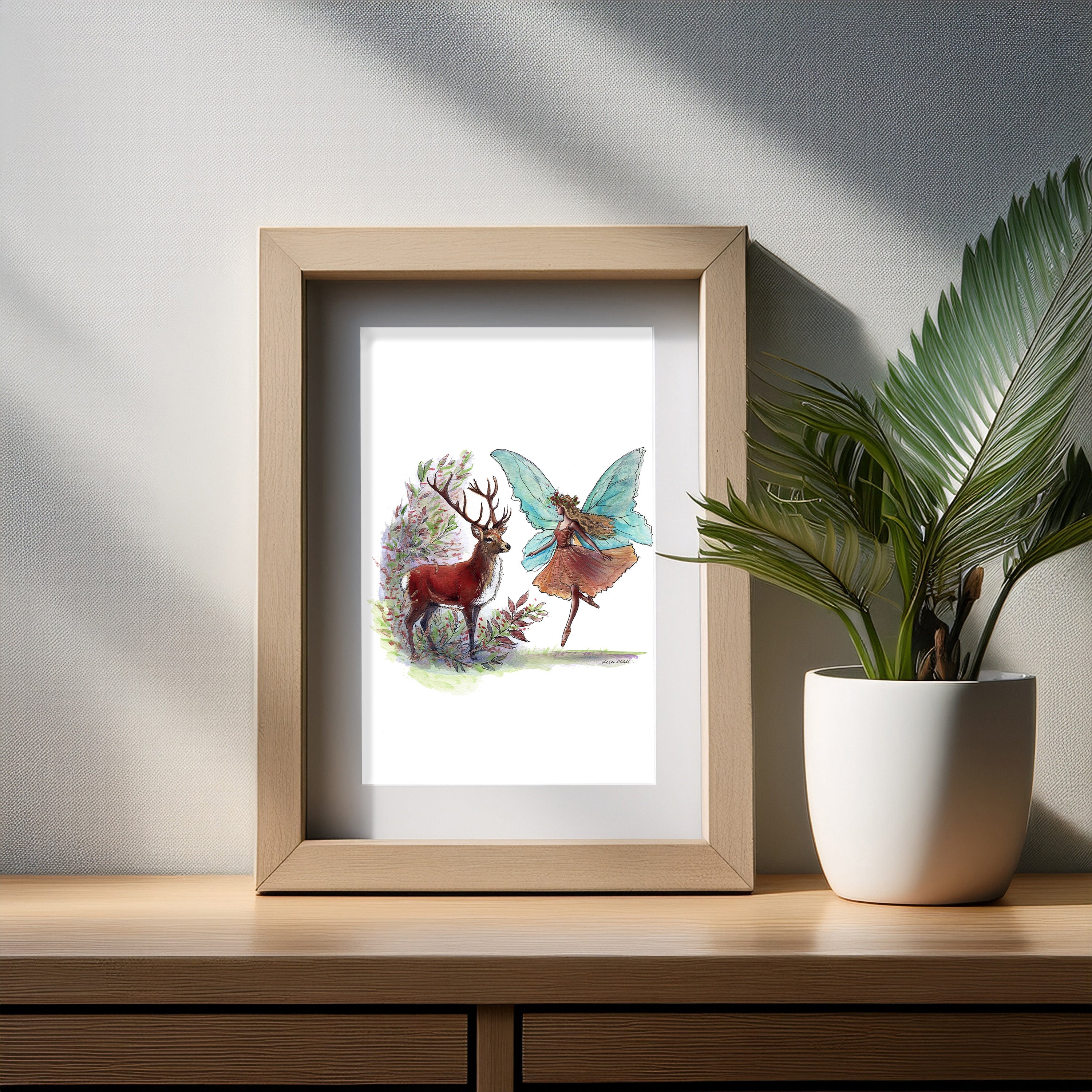 Woodland Majesty Art Print