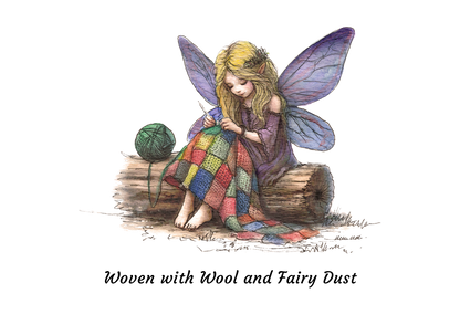 Woven With Wool & Fairy Dust Tote Bag