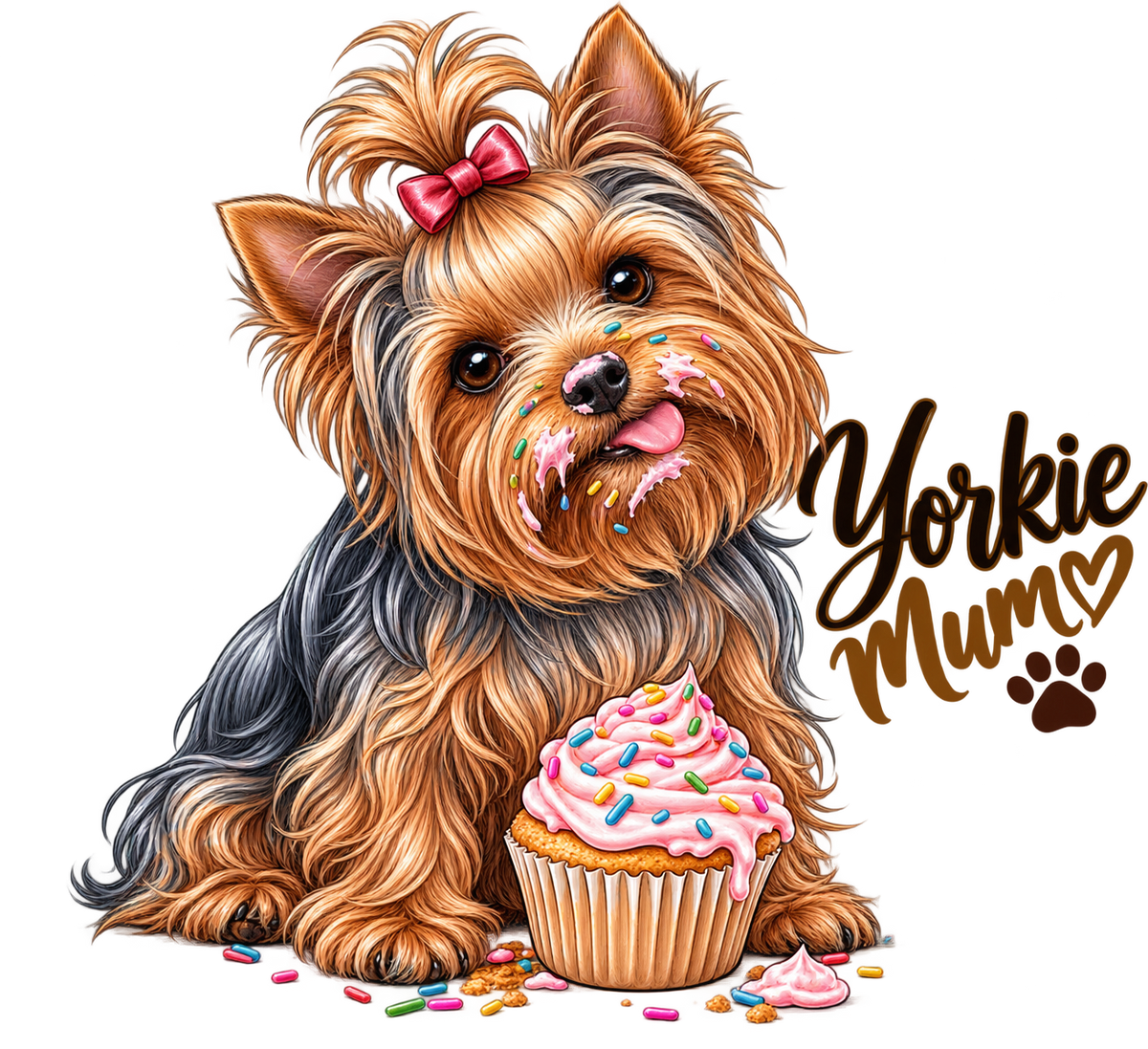 The Yorkie Mum Tote Bag