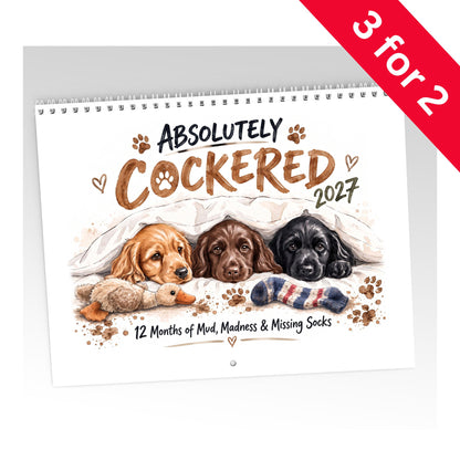 Absolutely Cockered Calendar Limited Release