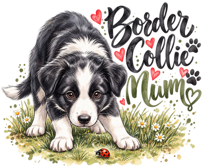 The Border Collie Mum Tote Bag