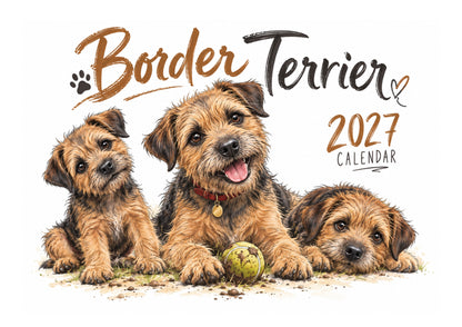Border Terrier Calendar Limited Release