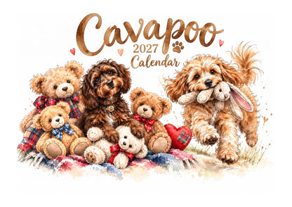 Cavapoo Calendar 2027 Limited Release