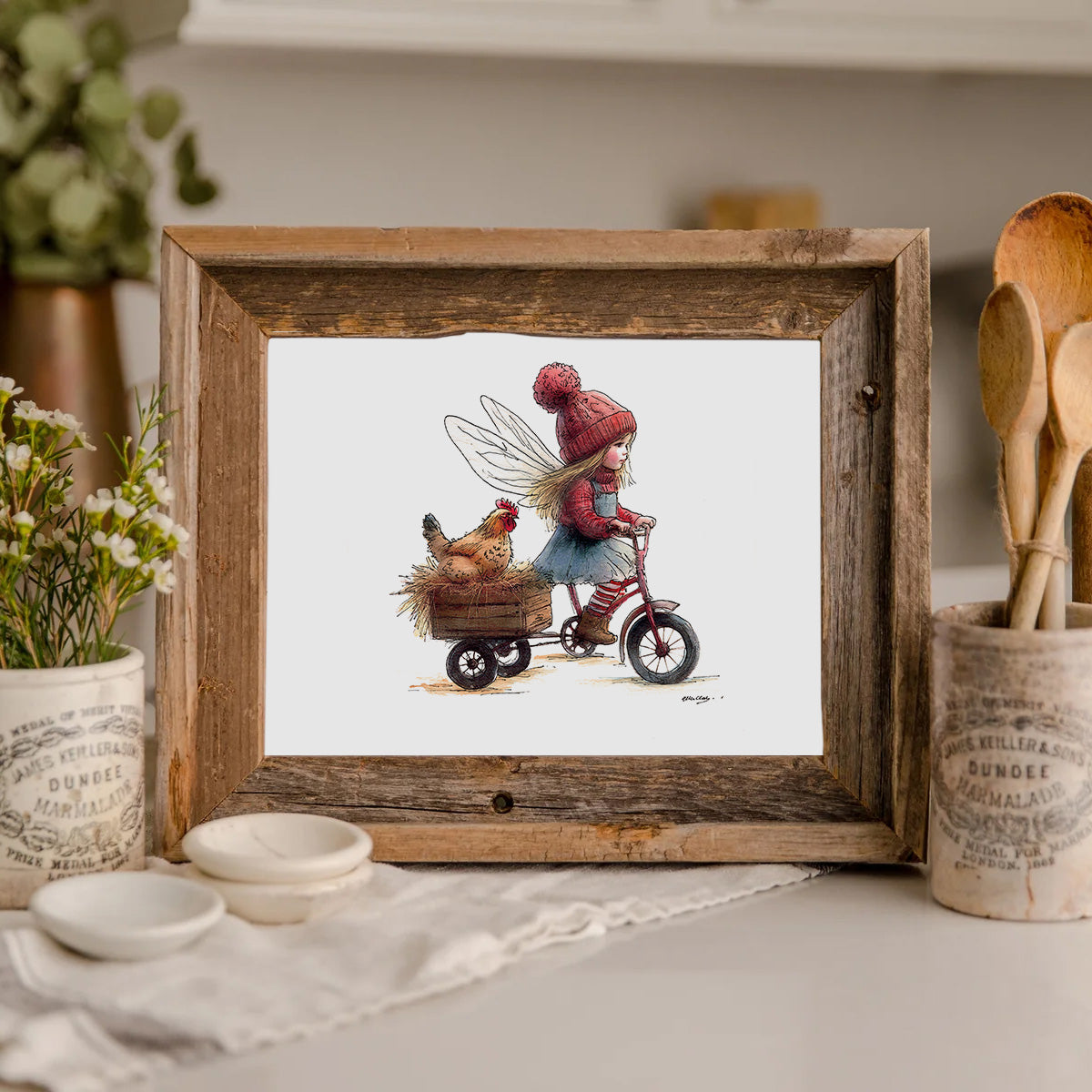 Chics Road Trip Art Print