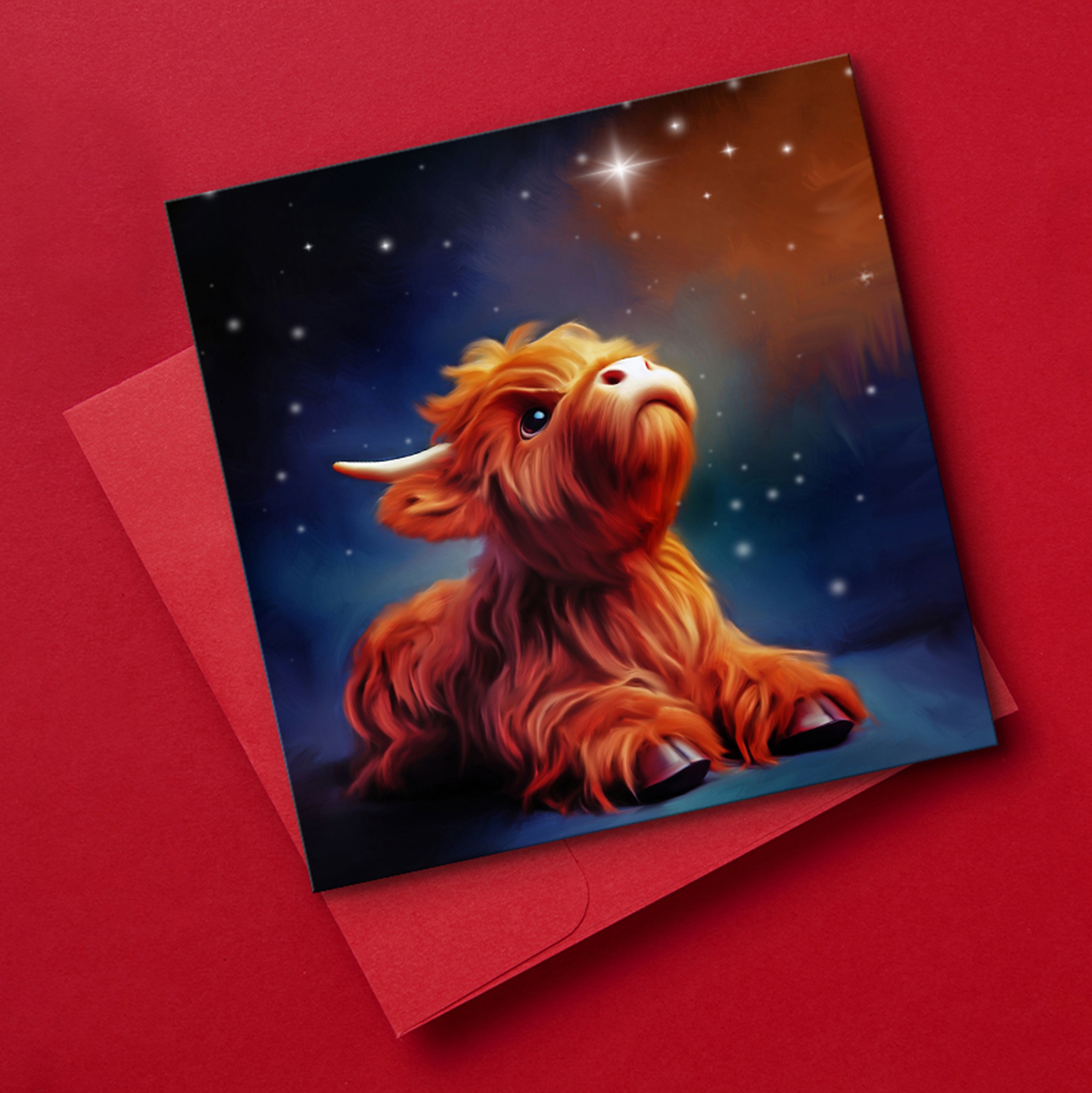 Comet Christmas Card