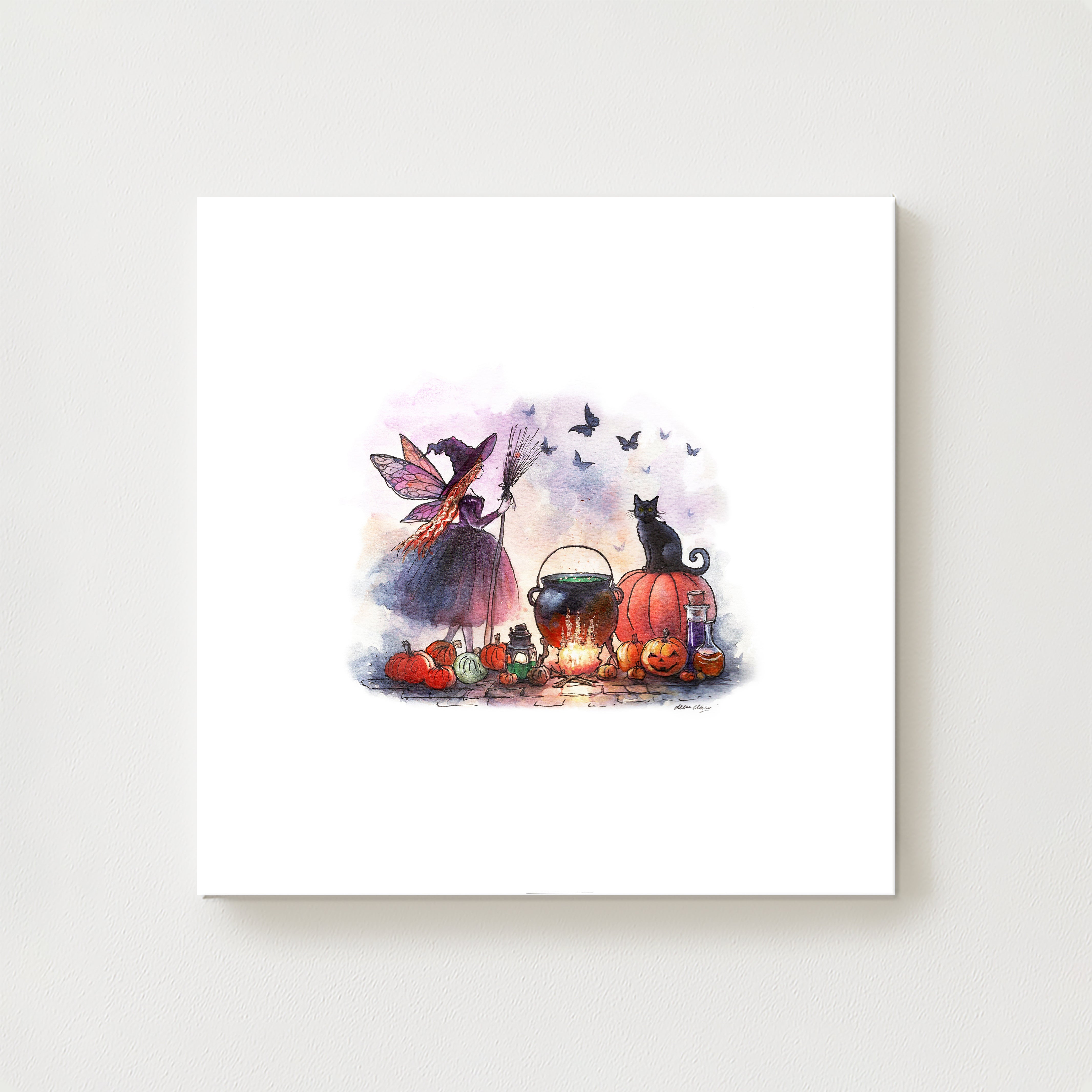 Enchanted Halloween Canvas