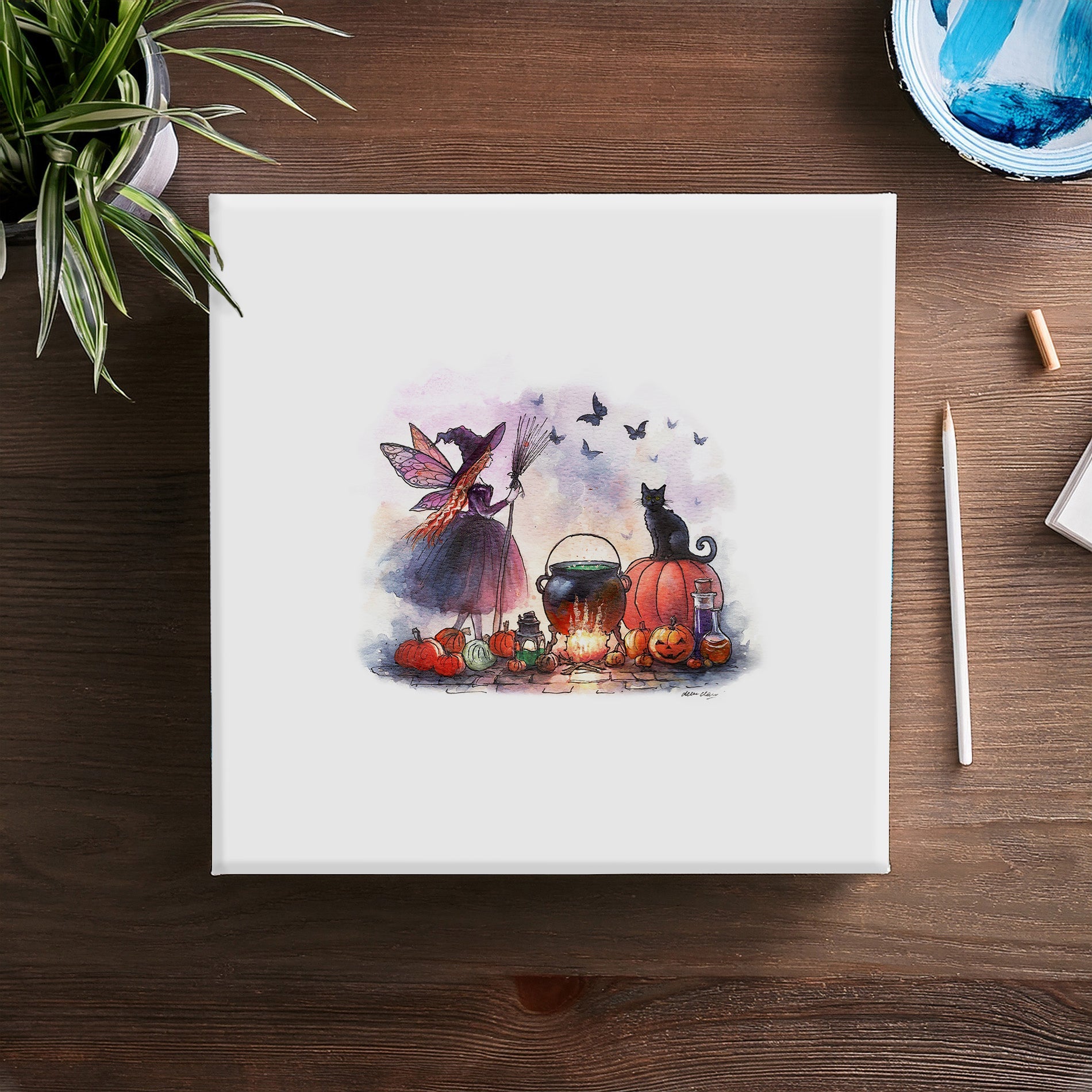 Enchanted Halloween Canvas