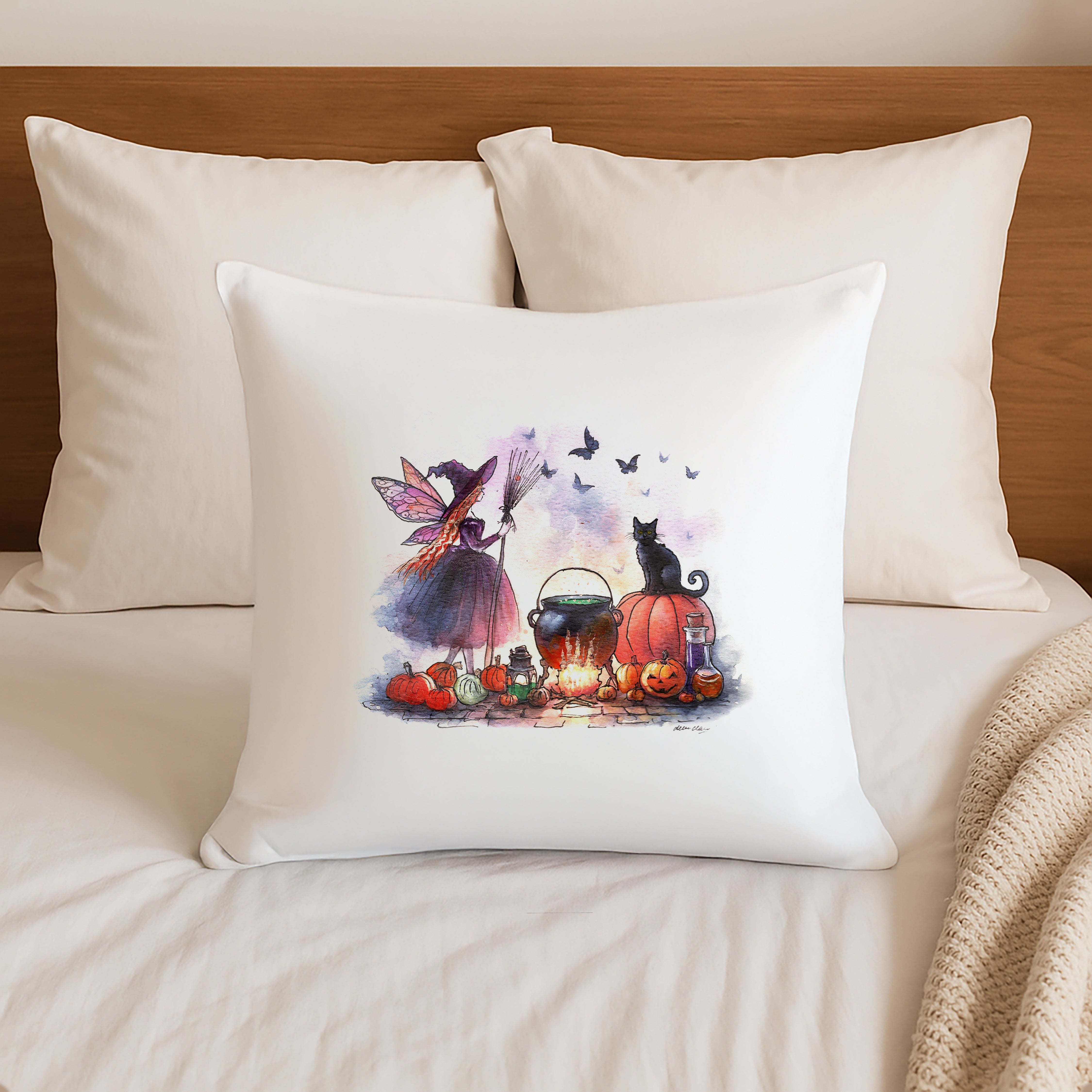 Enchanted Halloween Cushion
