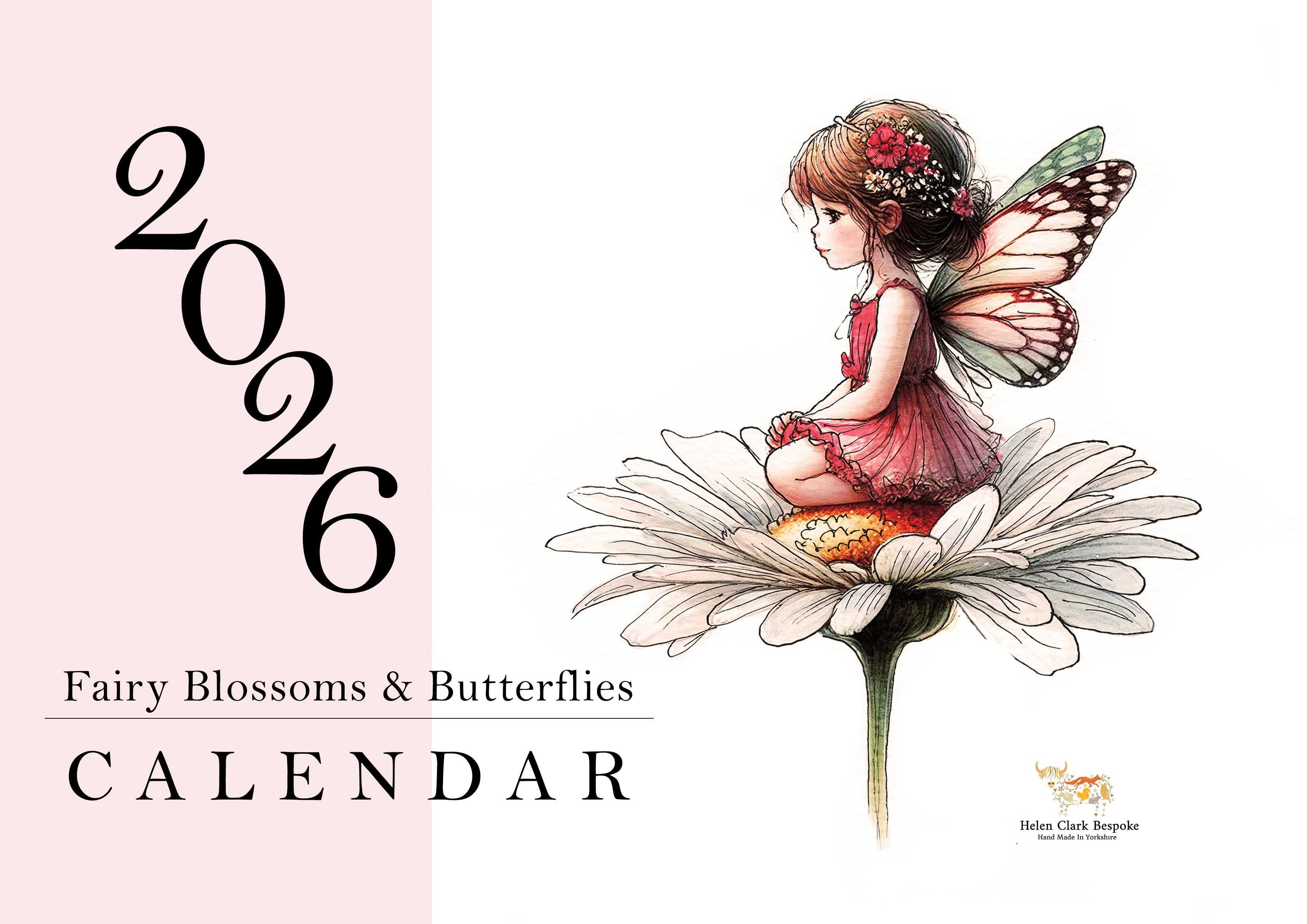 Fairy Blossoms & Butterfly Wings 2026 calendar