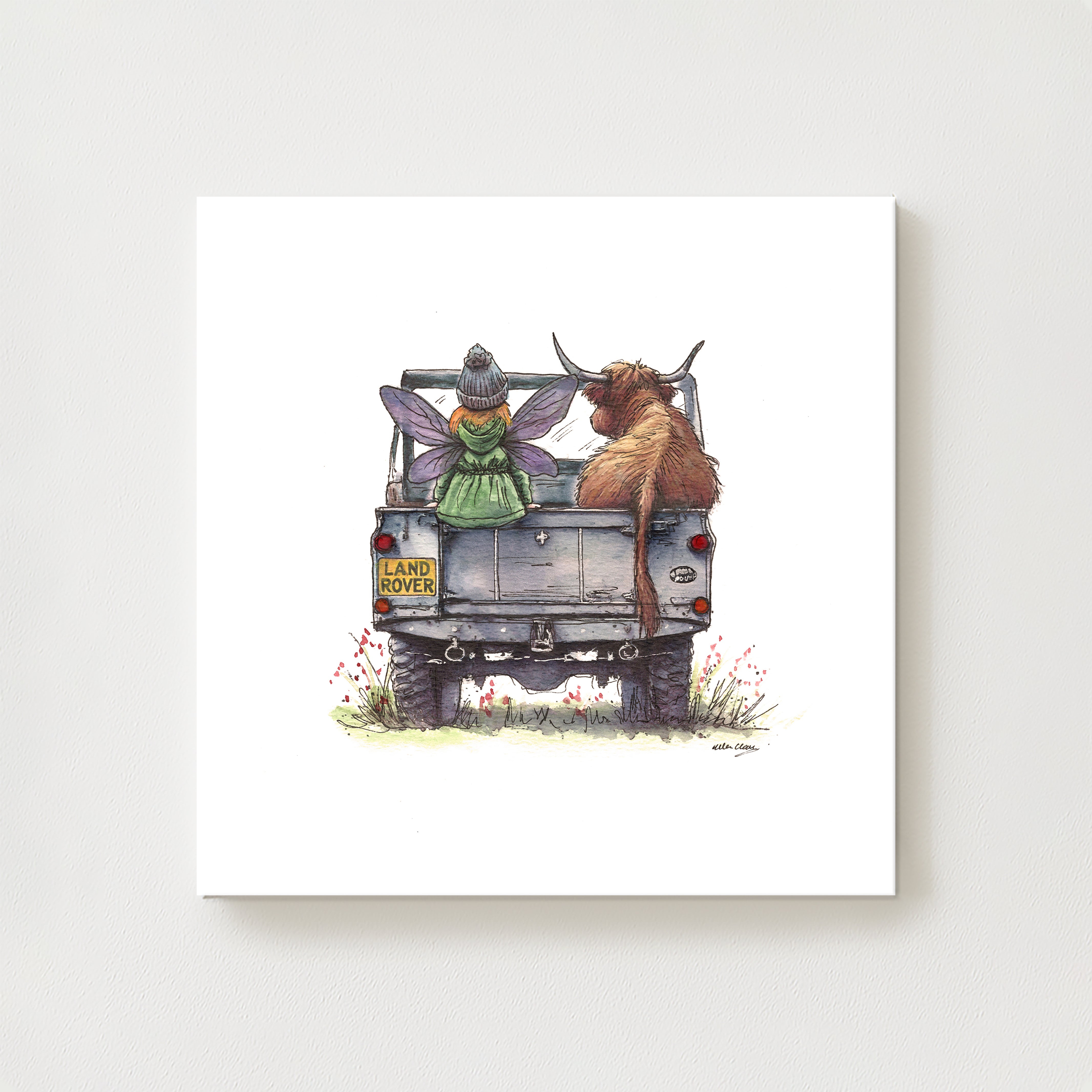 Farming Fairy Tales Canvas