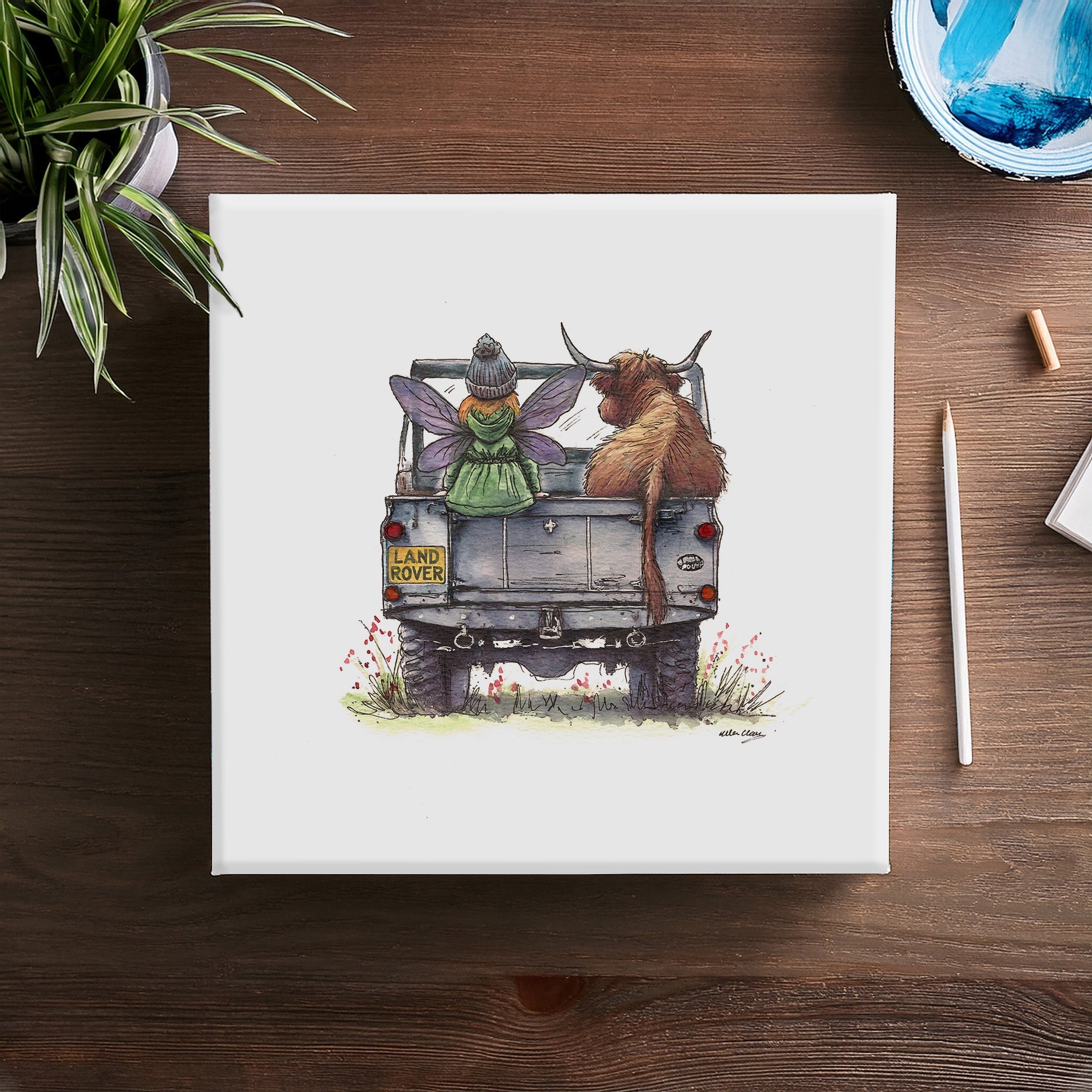 Farming Fairy Tales Canvas