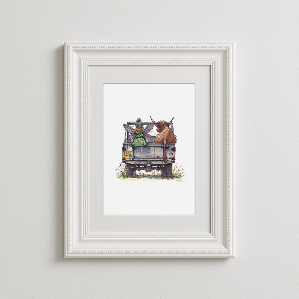 Farming Fairy Tales Art Print