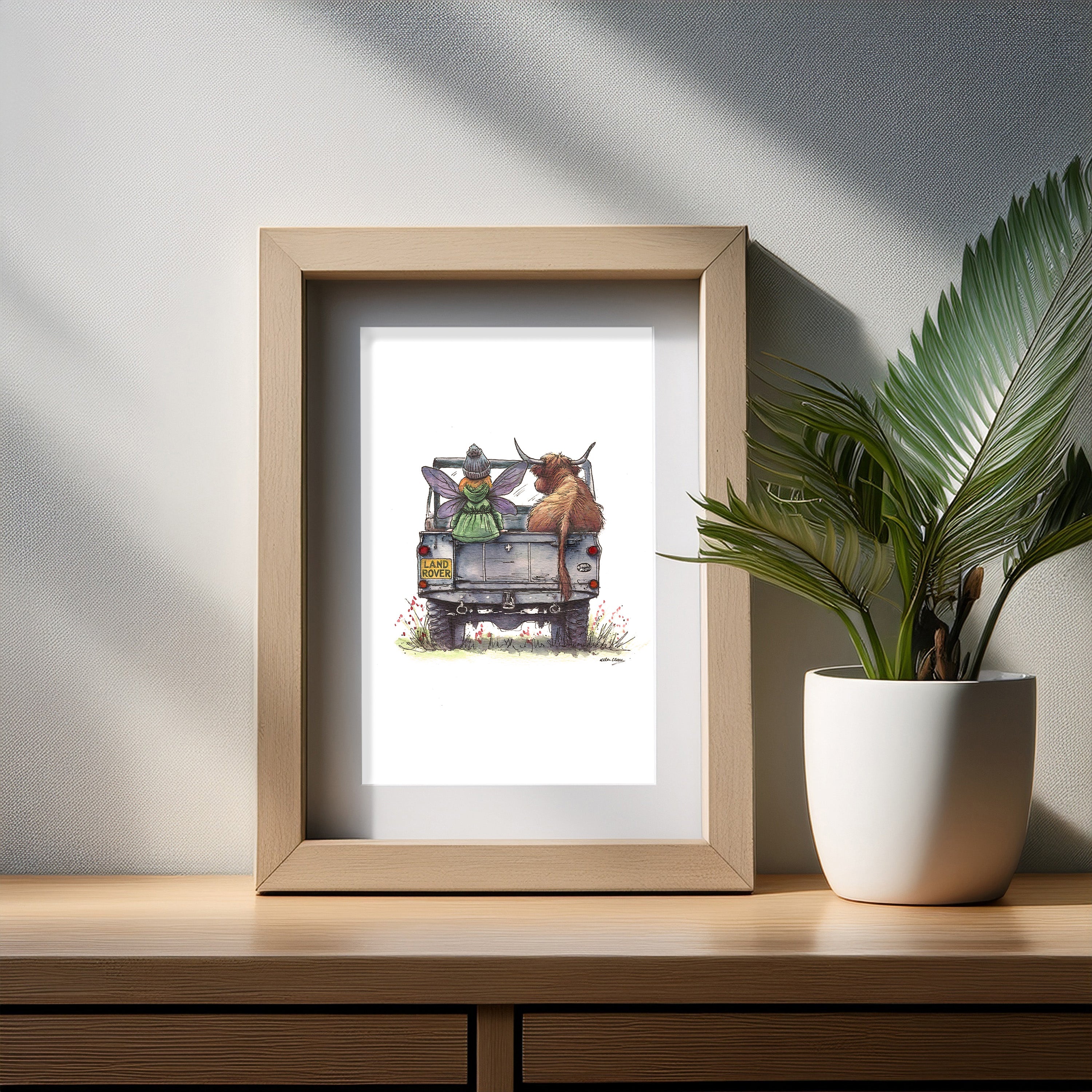 Farming Fairy Tales Art Print