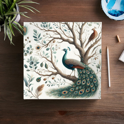 Feathered Tree Canvas