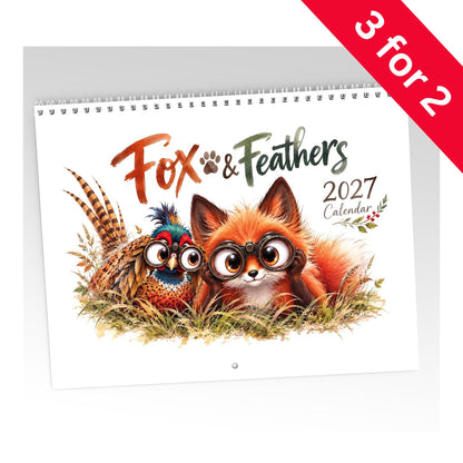 Fox and Feathers Calendar Limited Release