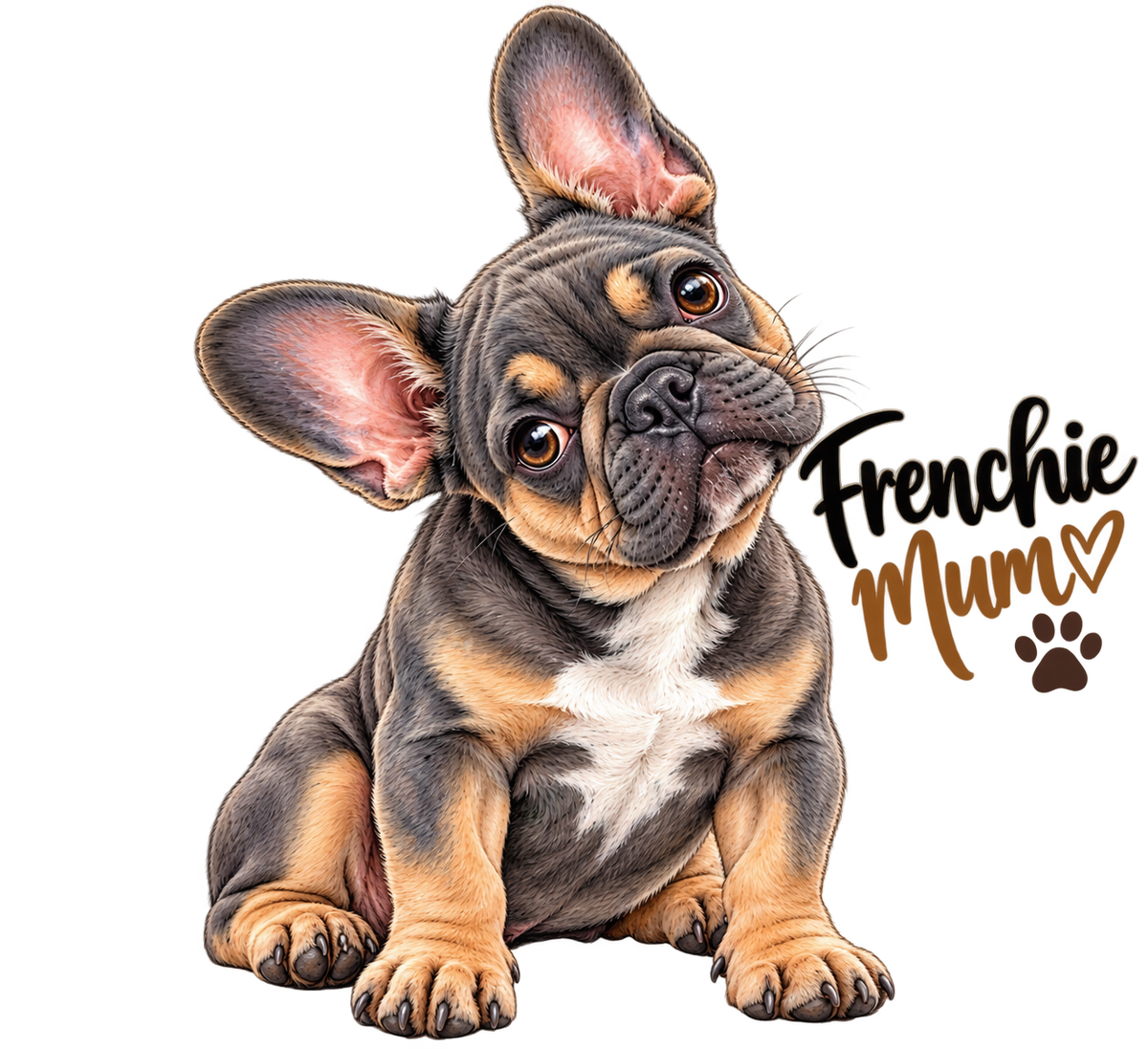 The Frenchie Mum Tote Bag