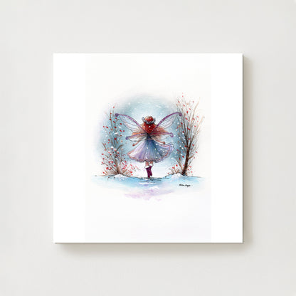 Frosted Elegance Canvas