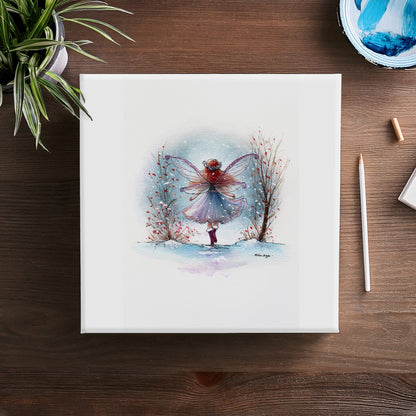Frosted Elegance Canvas