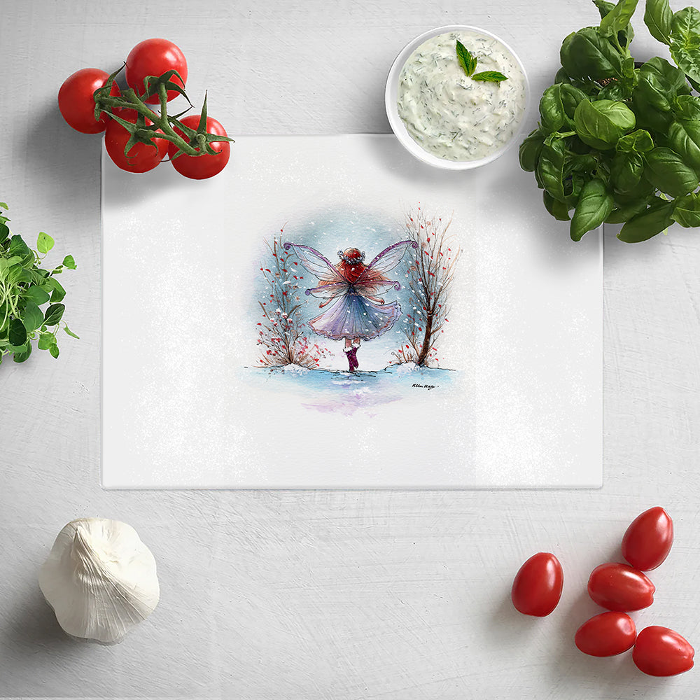 Frosted Elegance Chopping Board
